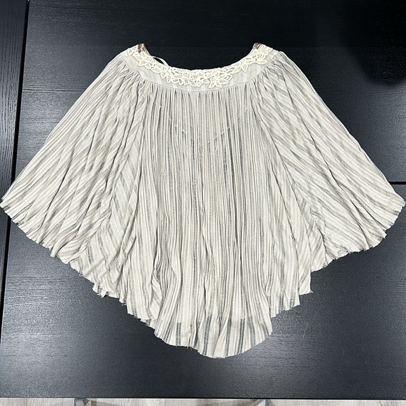 Free People Star Gazer Poncho Top - M - Picture 5 of 10